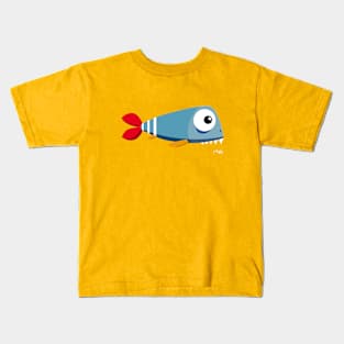 Artist fish Kids T-Shirt